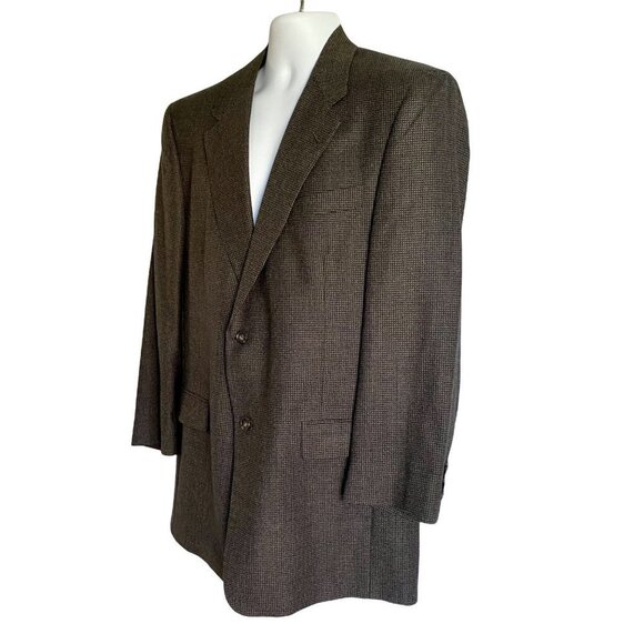Hart Schaffner and Marx 2 Button Wool Sport Coat Jacket Blazer 42L NEW NWT - Picture 3 of 10